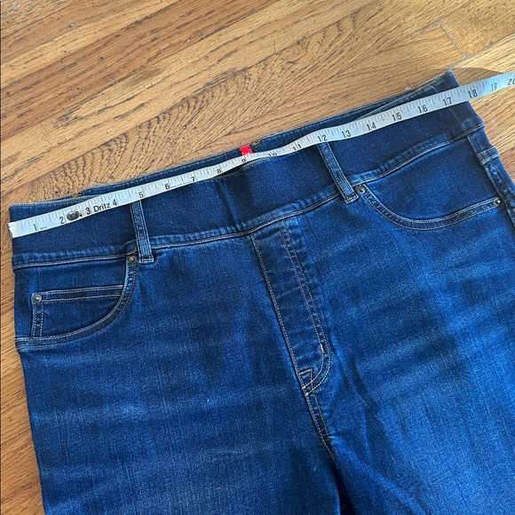 SPANX Dark Blue Jeans Size 1X - Picture 4 of 10